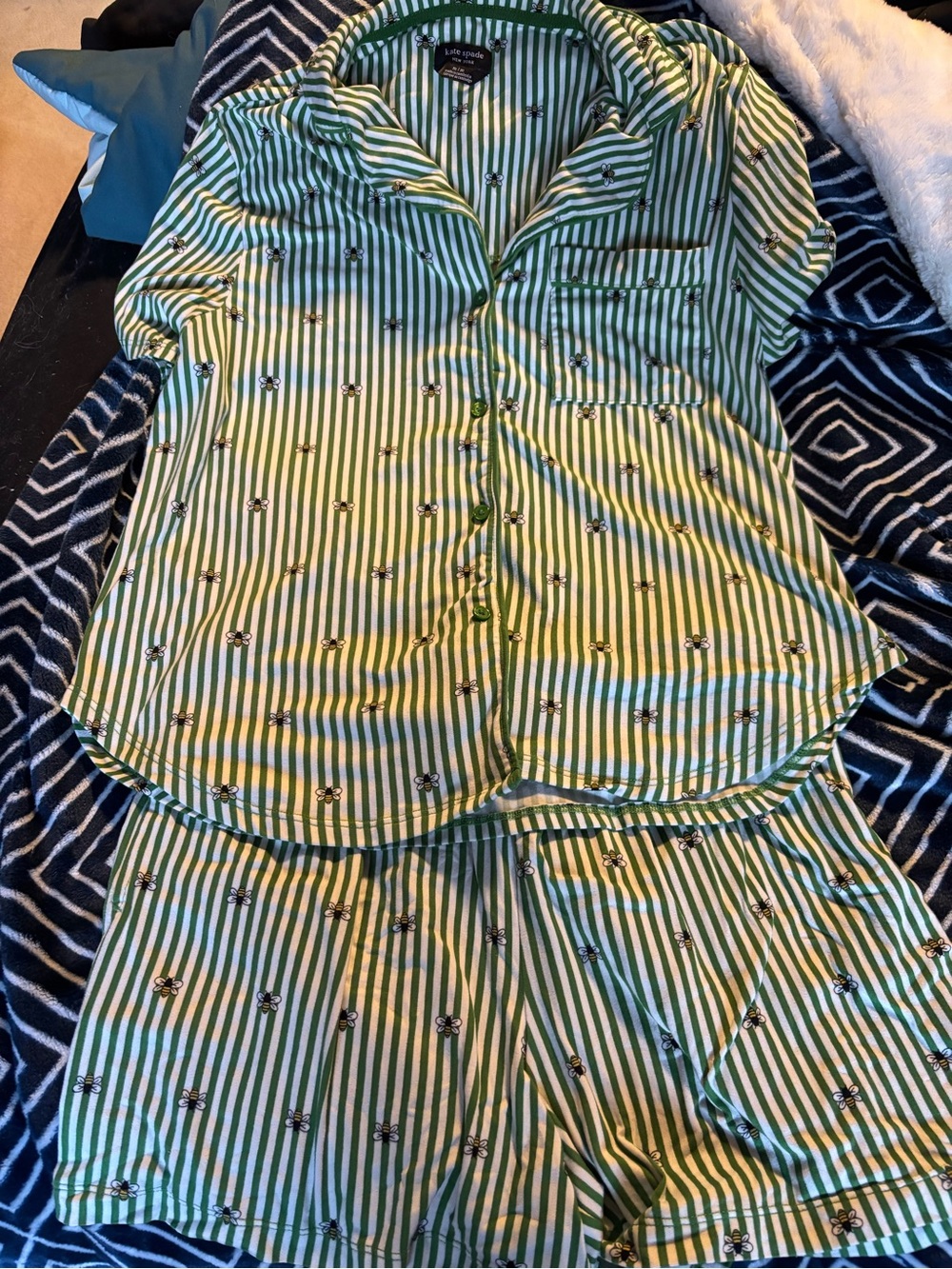Kate Spade 2 piece shorts PJs